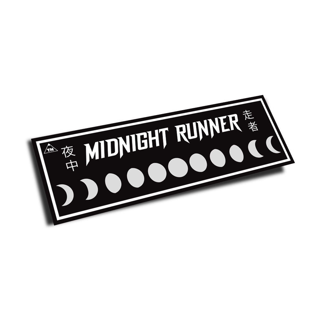 OFFICIAL TOUGE NATION "MIDNIGHT RUNNER" SLAP STICKER