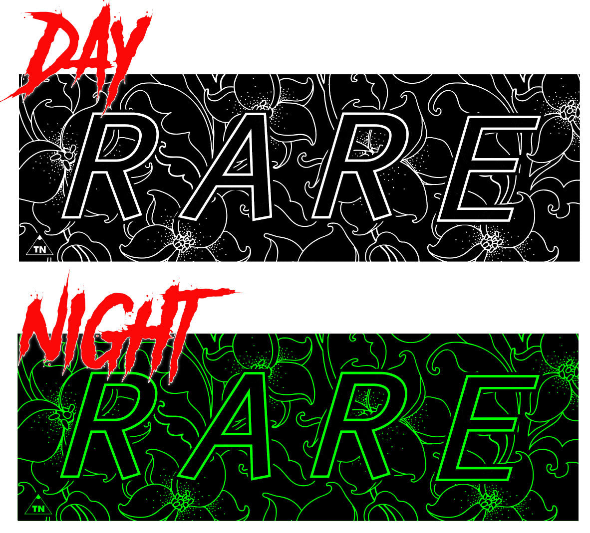 "RARE" SLAP STICKER (LIMITED EDITION GLOW IN THE DARK)