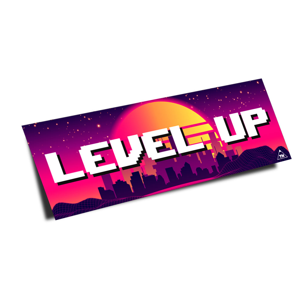OFFICIAL TOUGE NATION "LEVEL UP" SLAP STICKER