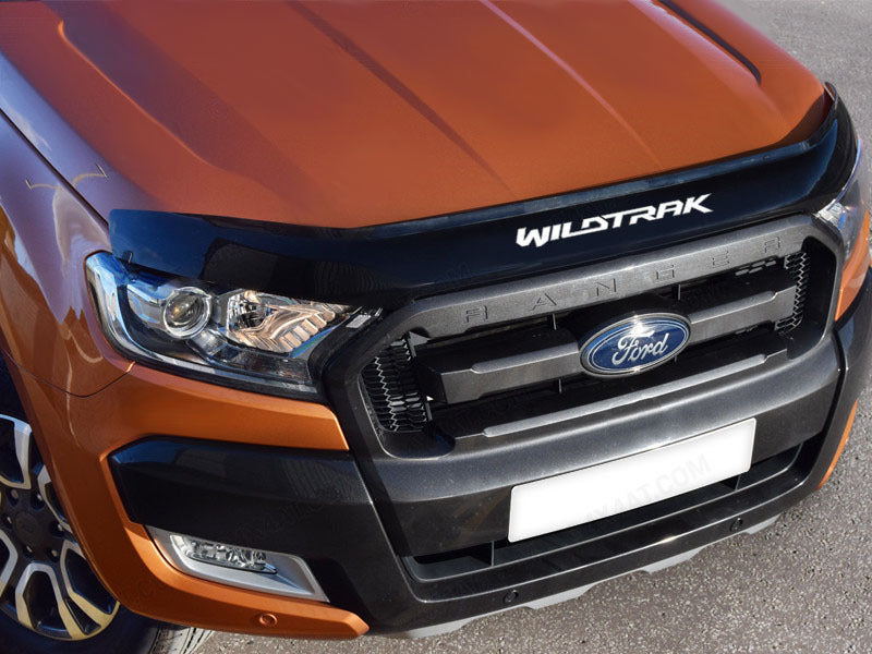 WILDTRAK BONNET DEFLECTOR DECAL : FORD RANGER WILDTRAK