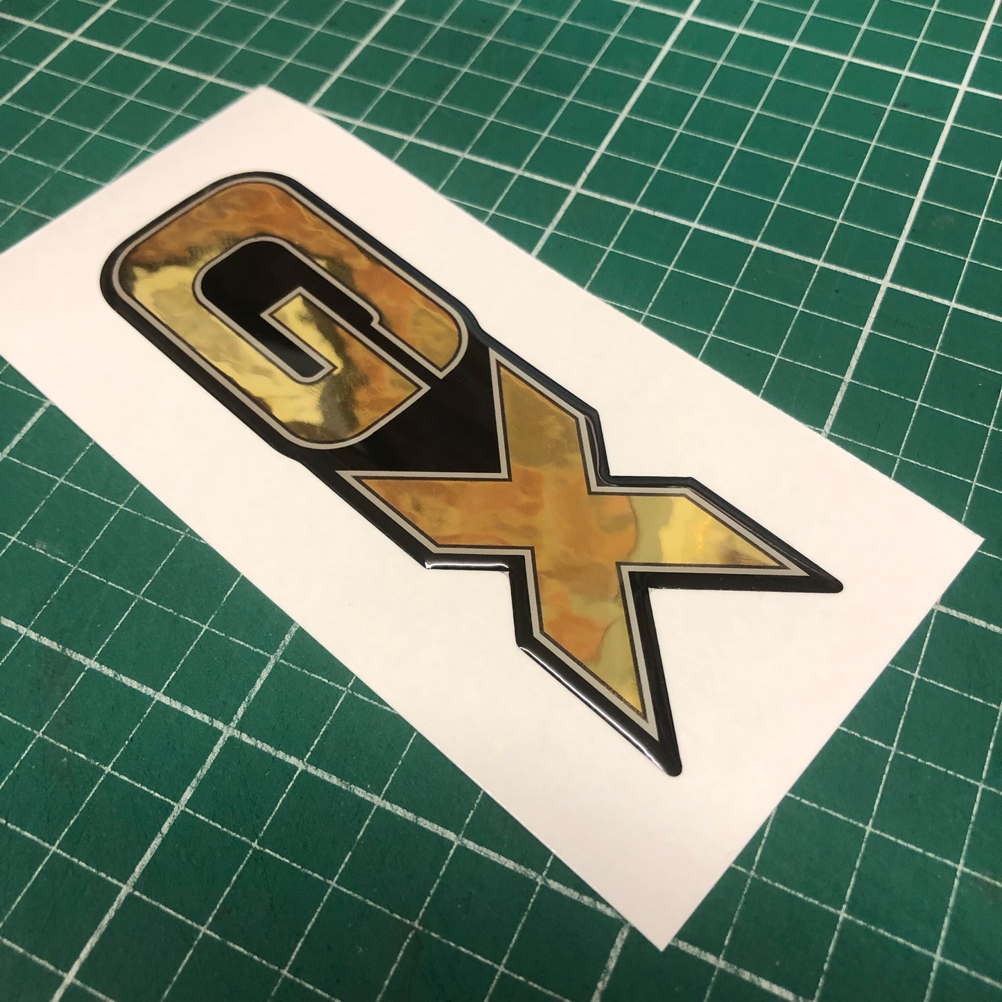 GX LOWER TAILGATE EMBLEM : 60-SERIES LAND CRUISER