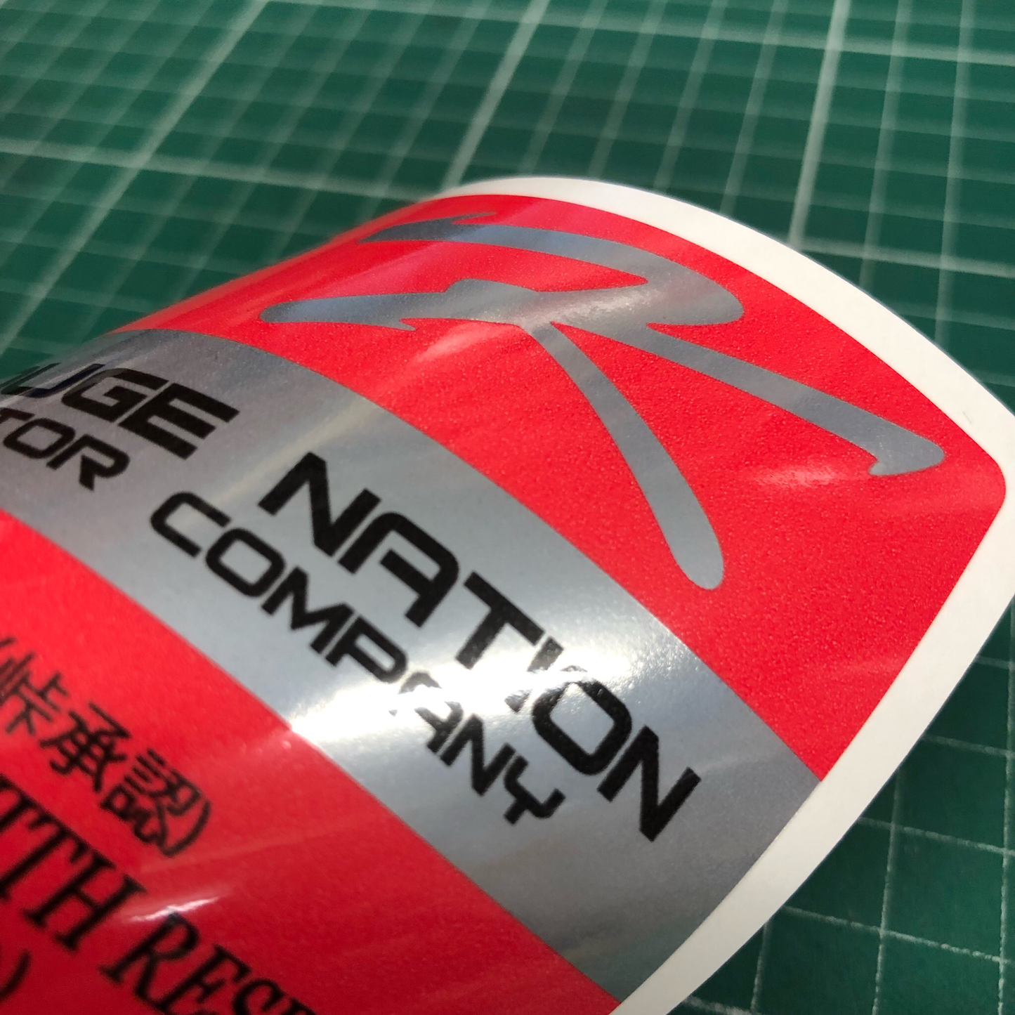 "MOUNTAIN PASS OK" CERTIFICATION DECAL