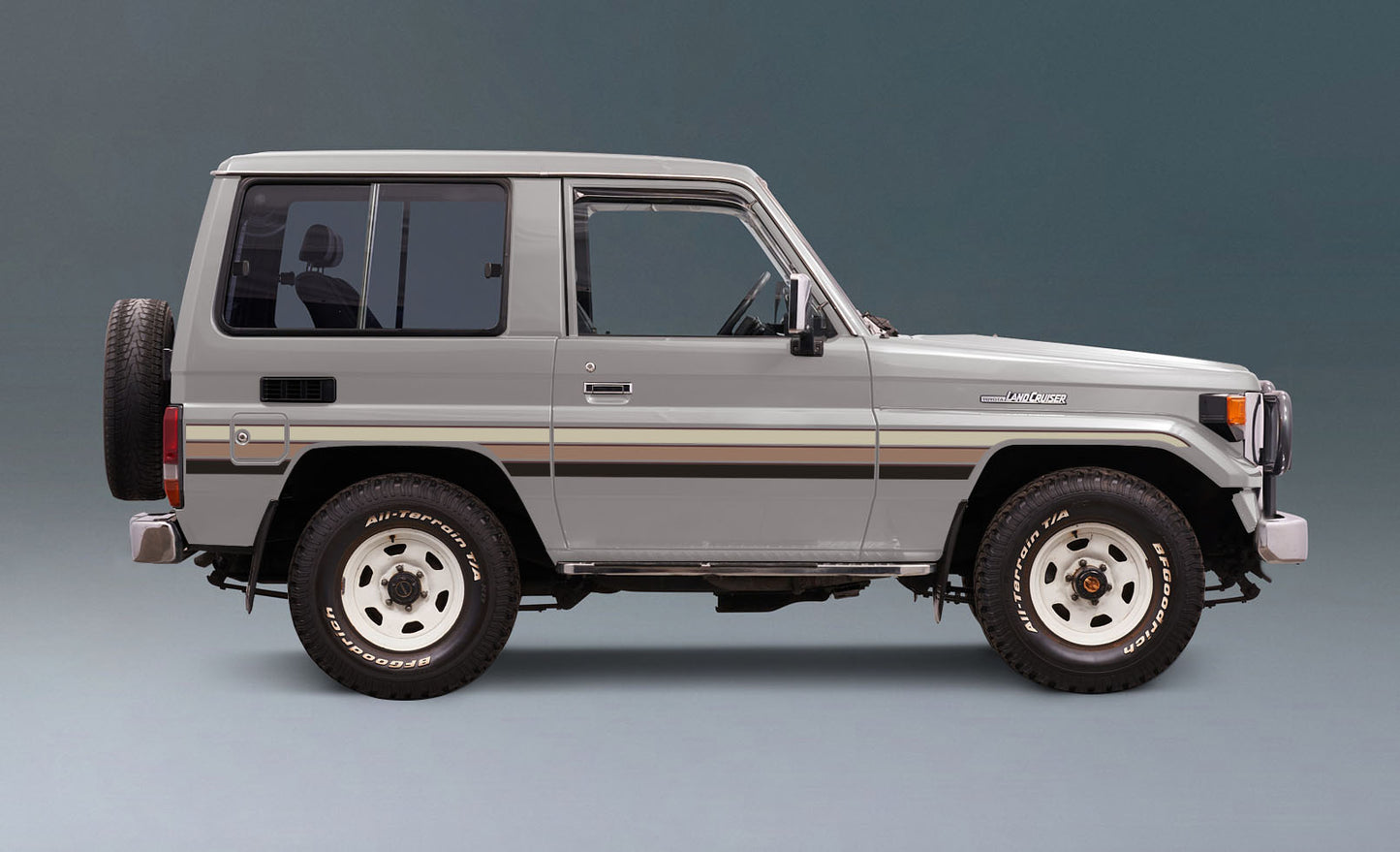 BRUSSELS BODY DECAL KIT : BJ70/BJ71/BUNDERA SWB LAND CRUISER
