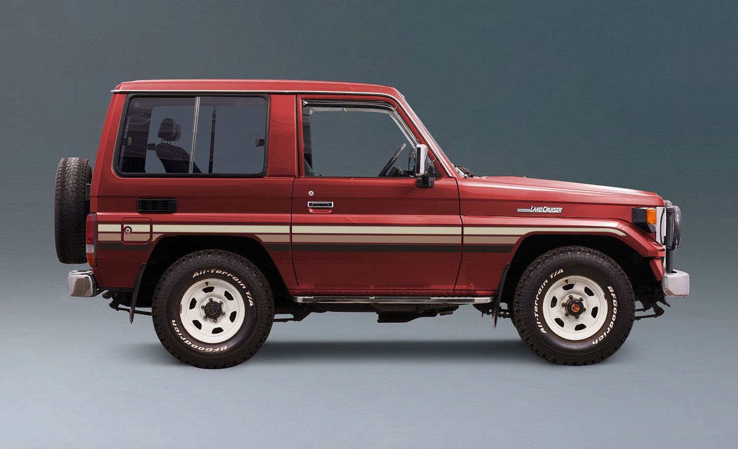 BRUSSELS BODY DECAL KIT : BJ70/BJ71/BUNDERA SWB LAND CRUISER