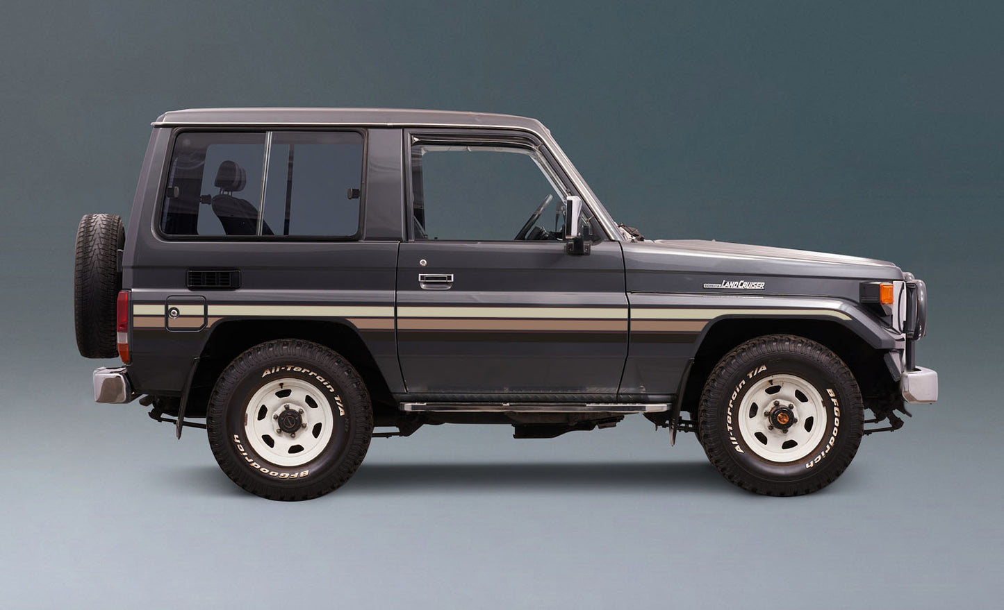BRUSSELS BODY DECAL KIT : BJ70/BJ71/BUNDERA SWB LAND CRUISER