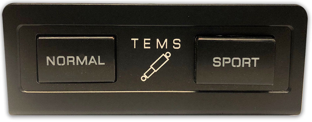 TEMS SWITCH OVERLAY SET : TOYOTA SUPRA (A70)
