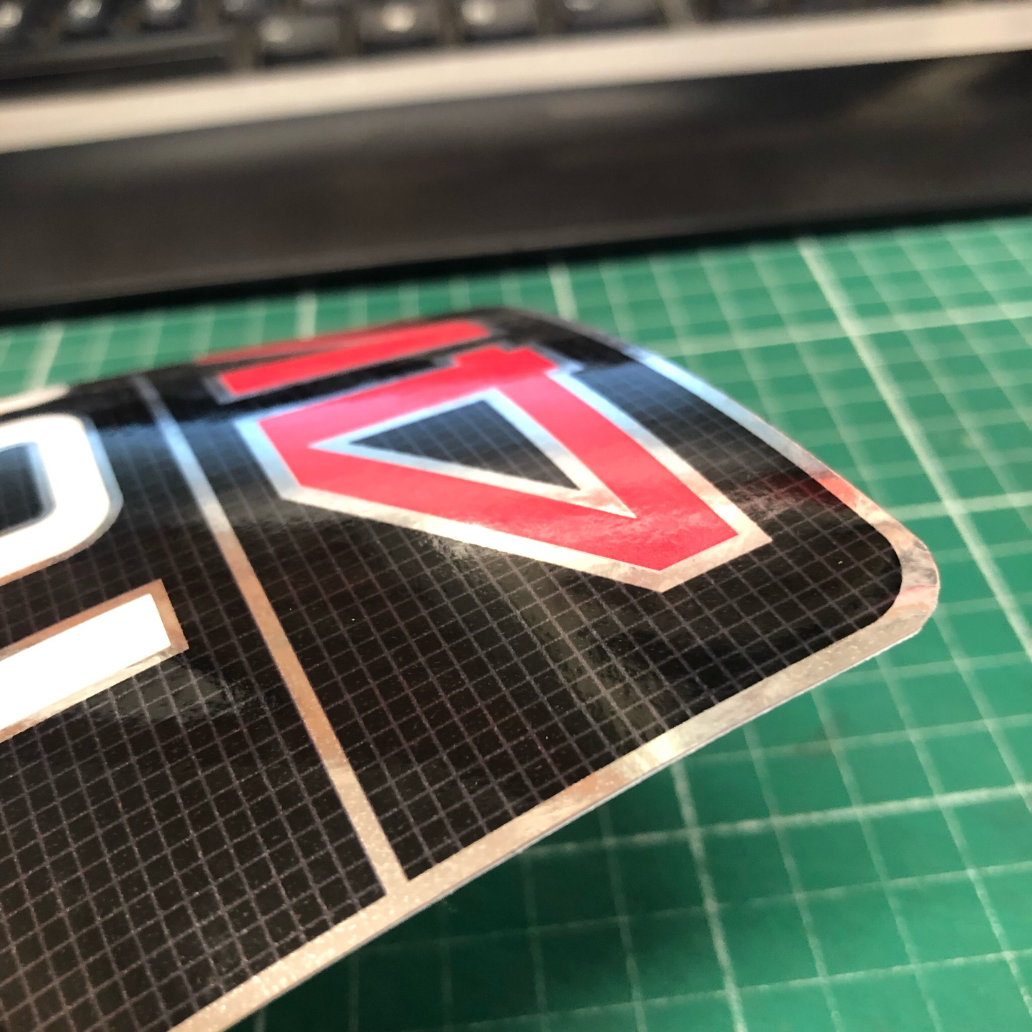 1800 4WD CHROME FOIL DECAL : SUBARU BRUMBY