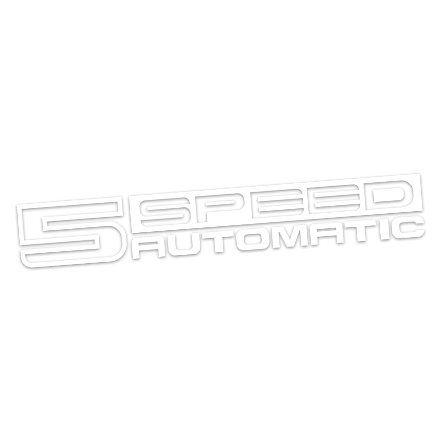 FORD RANGER 5-SPEED AUTOMATIC TAILGATE DECAL (2012-2018)