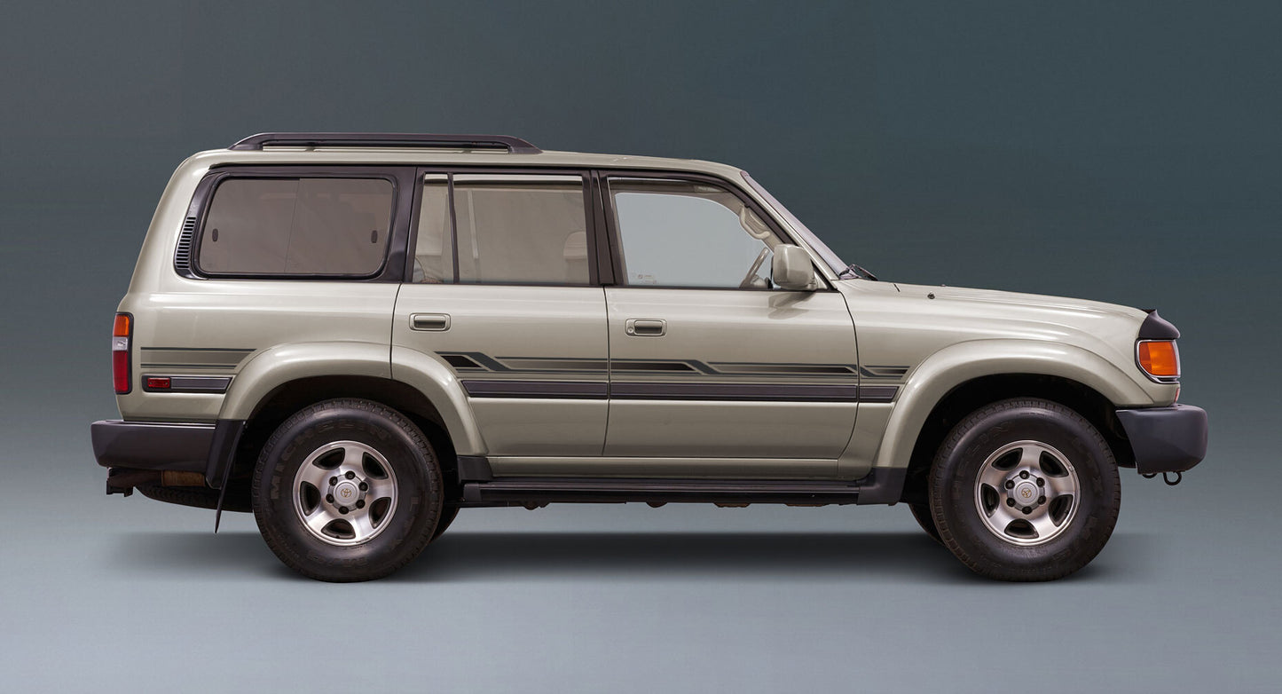 VXR-II BODY DECAL KIT : 1994-1997 J80 TOYOTA LAND CRUISER