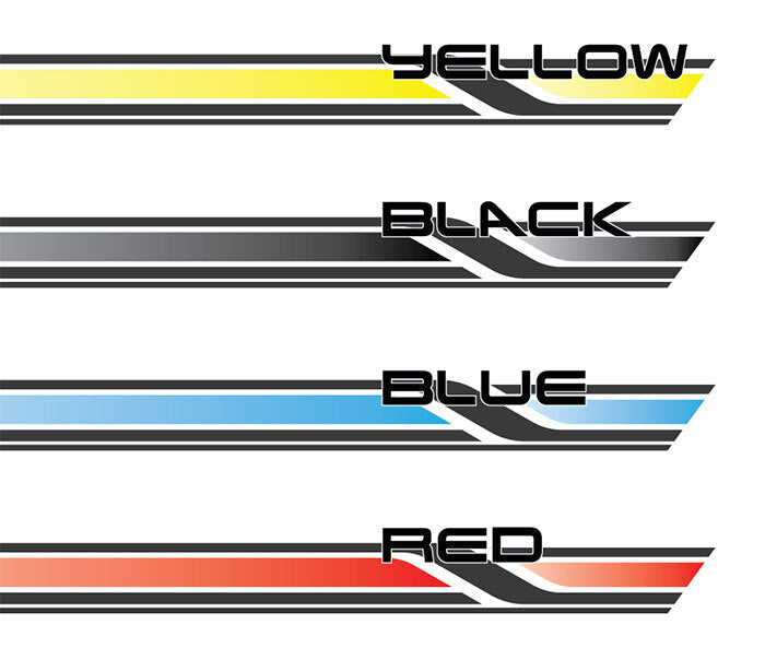 VXR-II BODY DECAL KIT : J90 TOYOTA LAND CRUISER (PRADO)