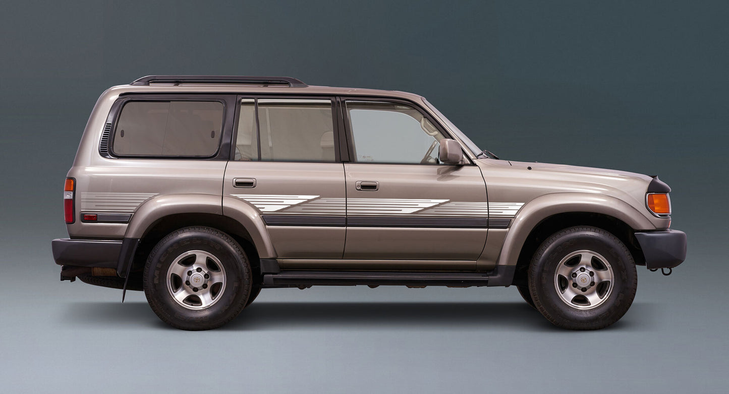 VXR-I BODY DECAL KIT : 1994-1997 J80 TOYOTA LANDCRUISER