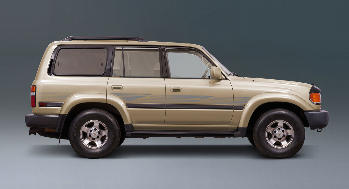 VXR-I BODY DECAL KIT : 1994-1997 J80 TOYOTA LANDCRUISER