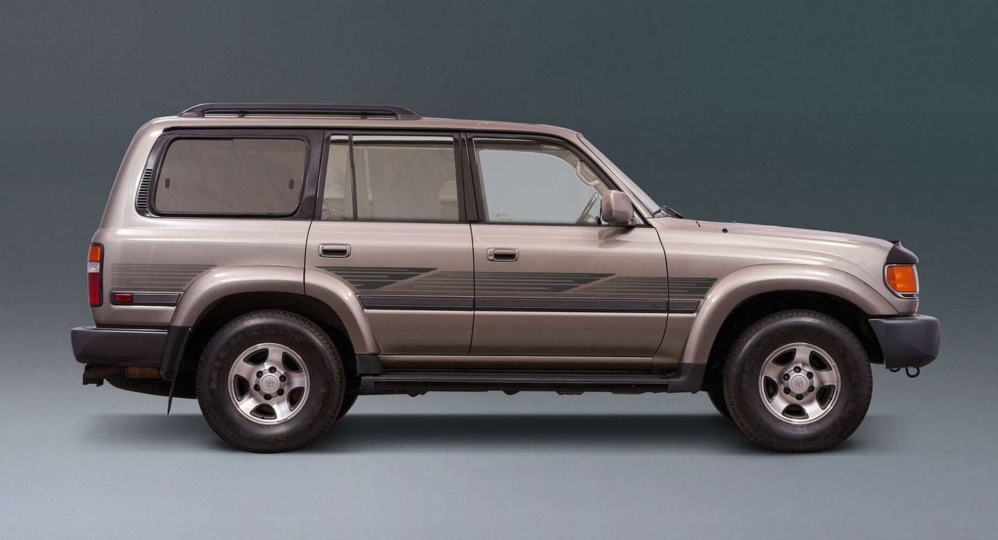 VXR-I BODY DECAL KIT : 1994-1997 J80 TOYOTA LANDCRUISER
