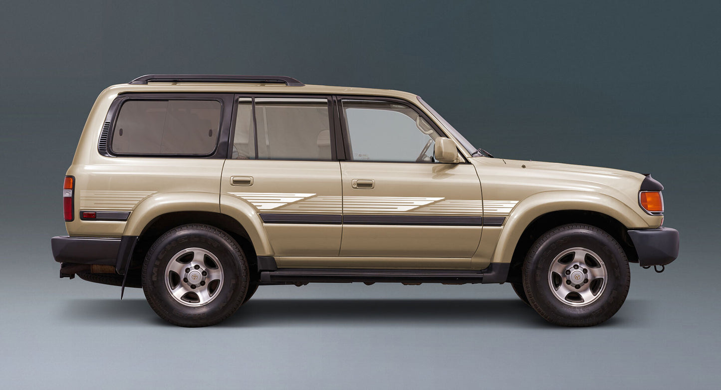 VXR-I BODY DECAL KIT : 1994-1997 J80 TOYOTA LANDCRUISER