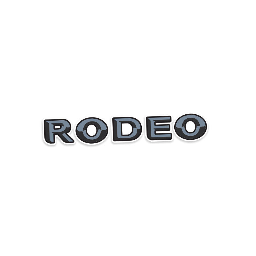 "RODEO" TAILGATE DECAL : HOLDEN RODEO (TF)