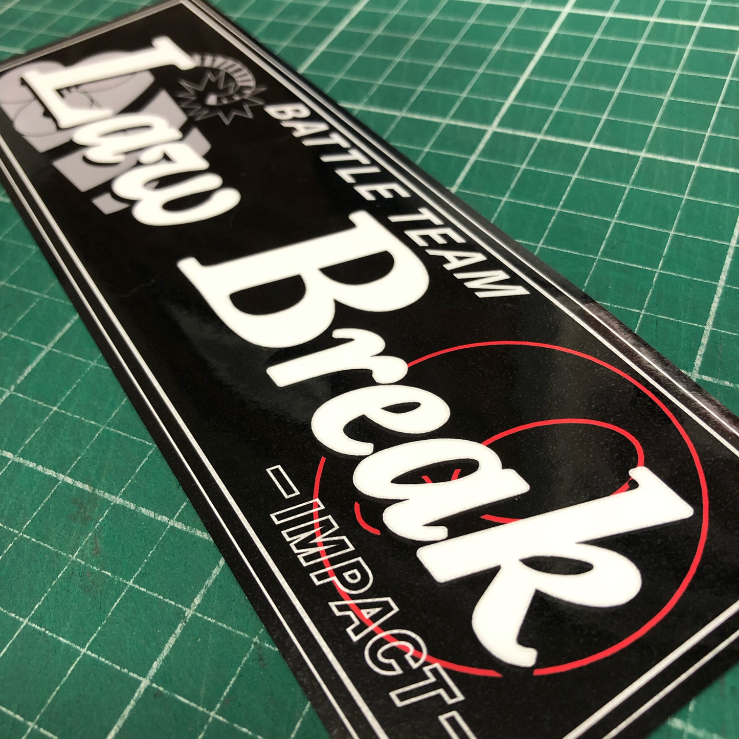LAW BREAK BATTLE TEAM HERITAGE-SERIES STICKER