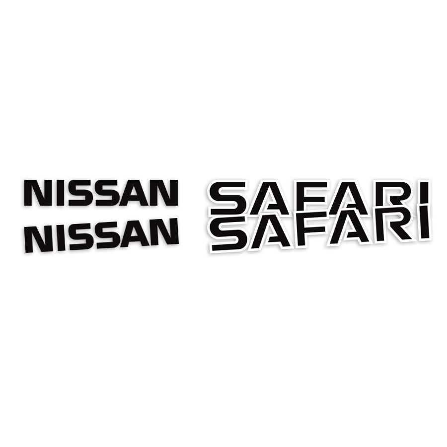 NISSAN SAFARI SIDE DECAL SET : GQ/Y60