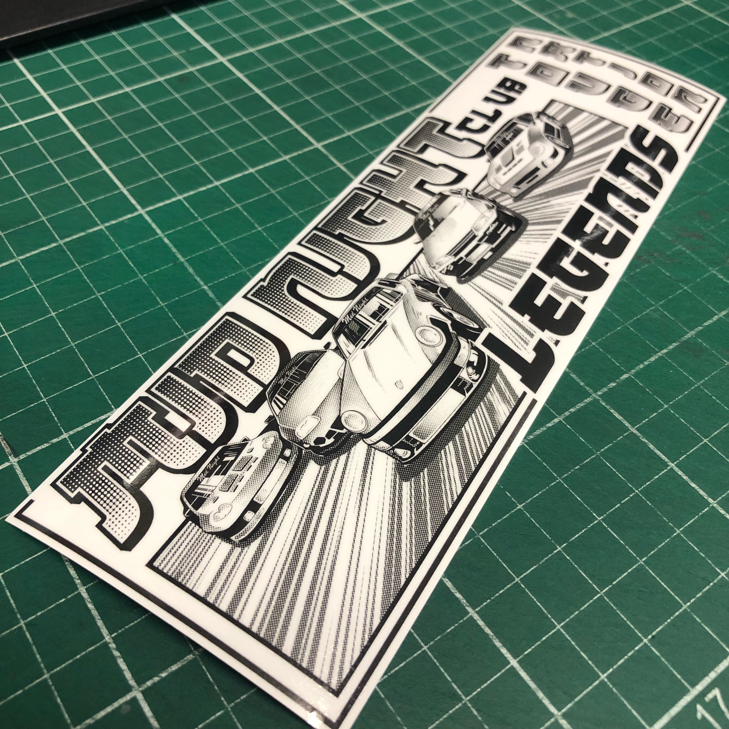 MID NIGHT CLUB LEGENDS SLAP STICKER
