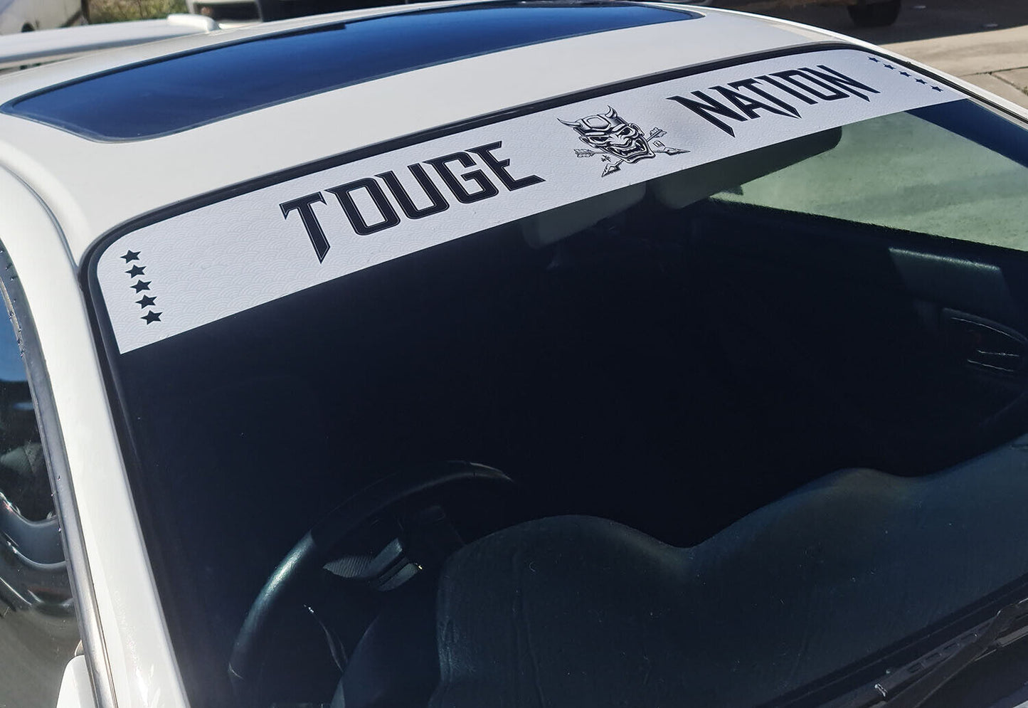 TOGUE NATION ONI UNIVERSAL WINDSCREEN BANNER