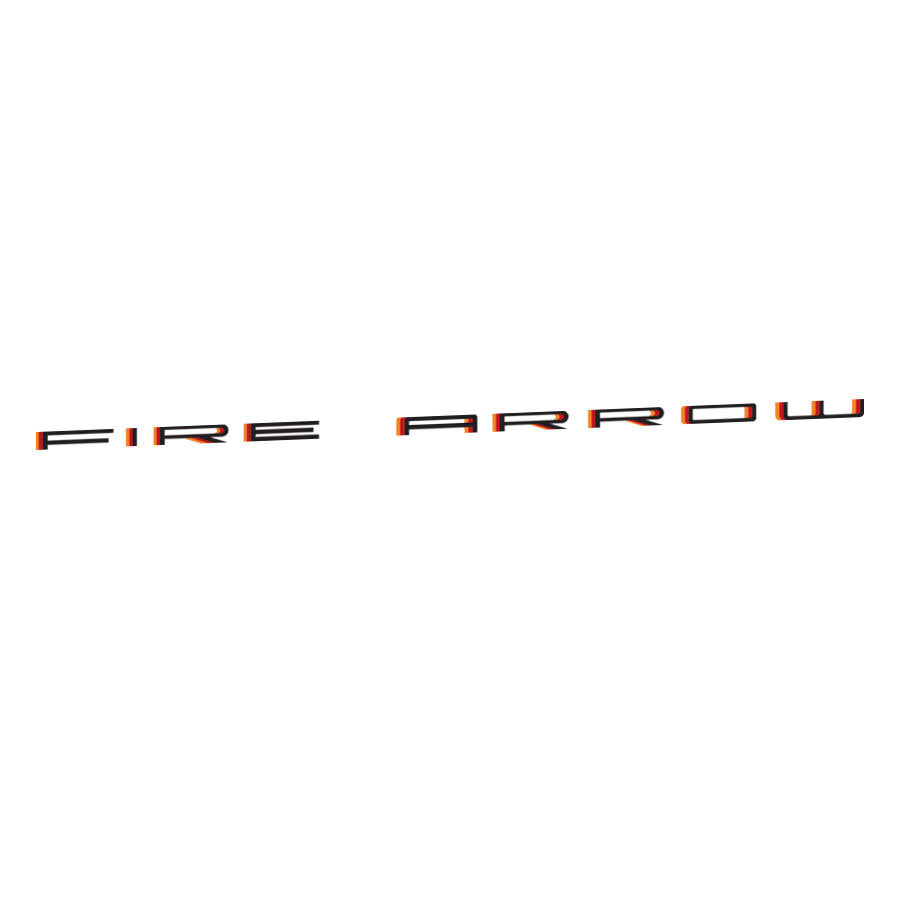 PLYMOUTH FIRE ARROW DOOR DECAL