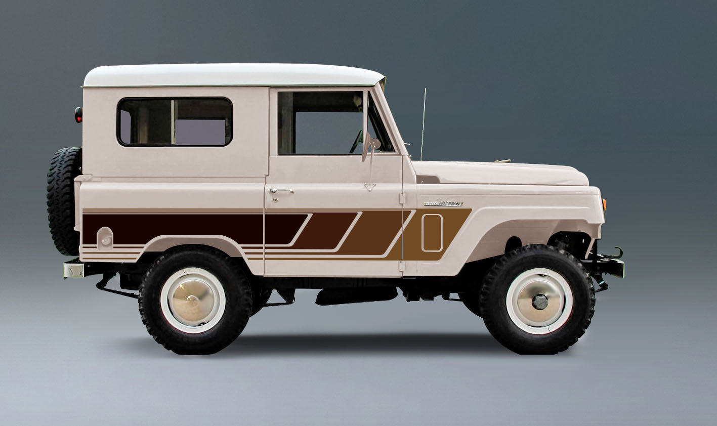 COBAR BODY DECAL KIT : NISSAN PATROL (G60)