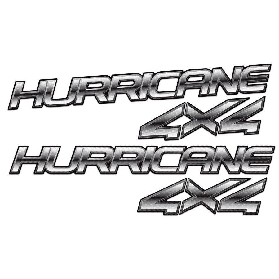 REPRODUCTION HURRICANE 4WD DECAL SET : FORD COURIER (2004/2005)