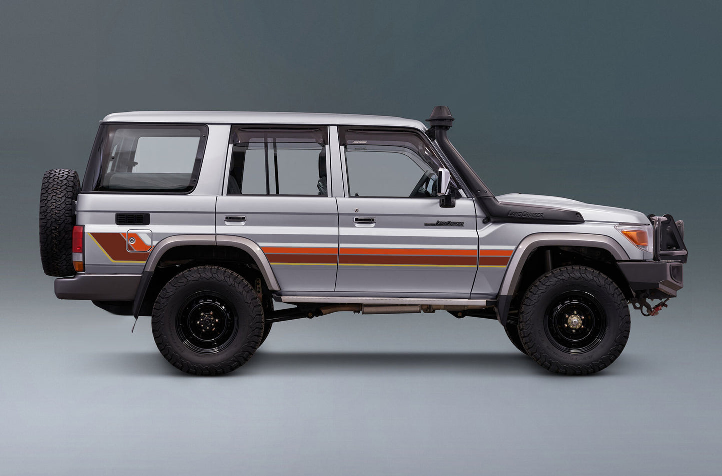 RENMARK BODY DECAL KIT : 76-SERIES TOYOTA LAND CRUISER (WAGON)