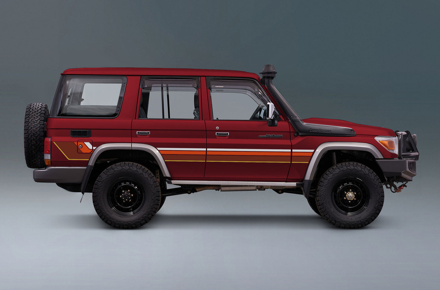 RENMARK BODY DECAL KIT : 76-SERIES TOYOTA LAND CRUISER (WAGON)