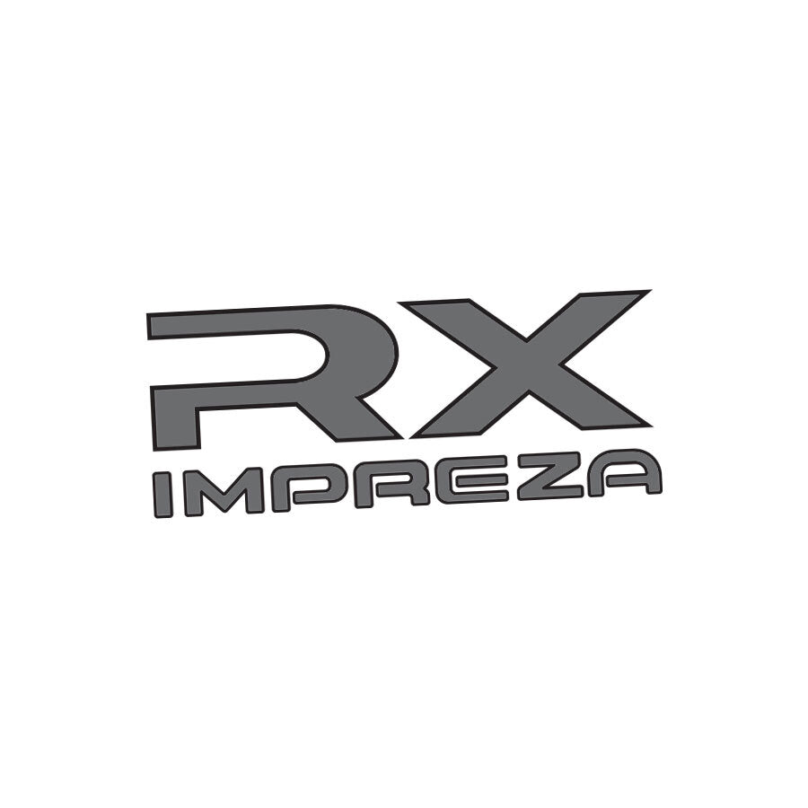 BOOT-LID DECAL : 2001-2004 SUBARU IMPREZA RX