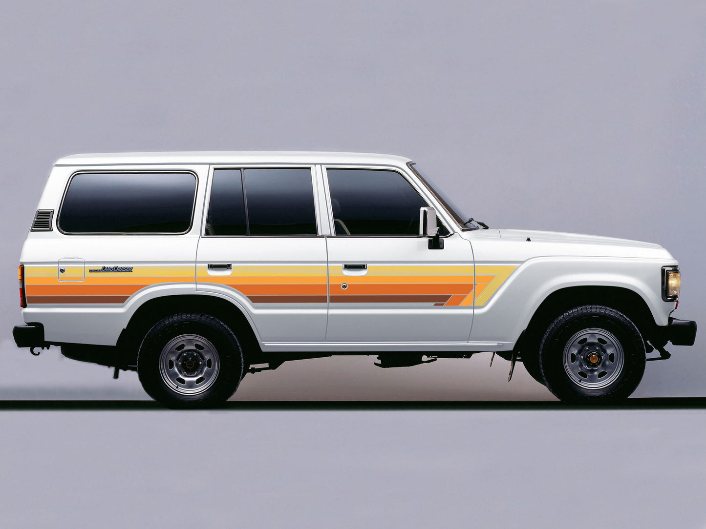 KIAH RIVER BODY DECAL KIT : TOYOTA LAND CRUISER 60-SERIES
