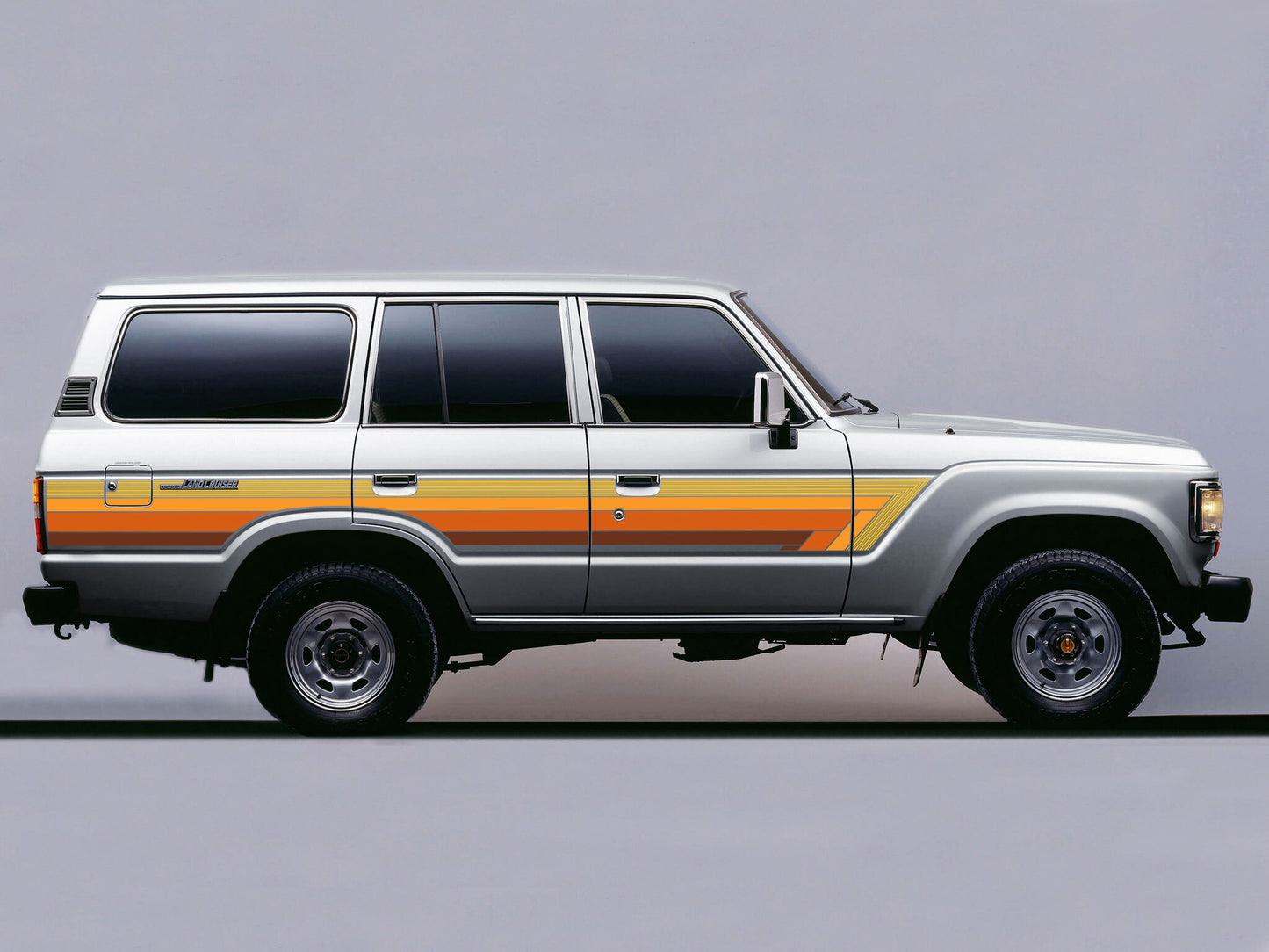 KIAH RIVER BODY DECAL KIT : TOYOTA LAND CRUISER 60-SERIES