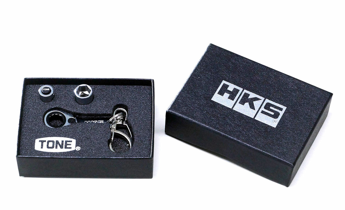 HKS X TONE RATCHET KEY CHAIN & HOLDER SET