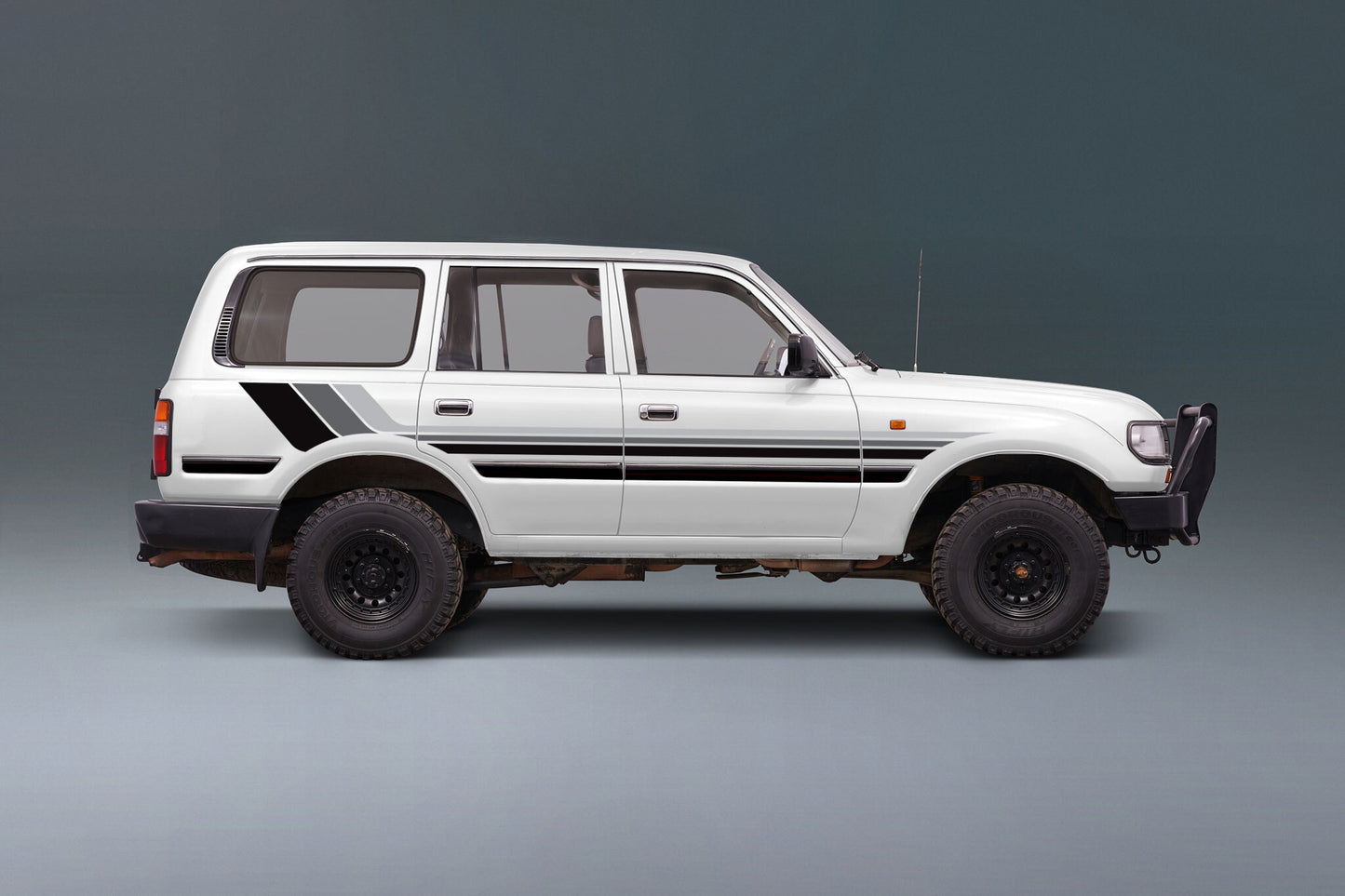 SEATTLE BODY DECAL KIT : 1990-1994 J80 TOYOTA LAND CRUISER (WAGON)