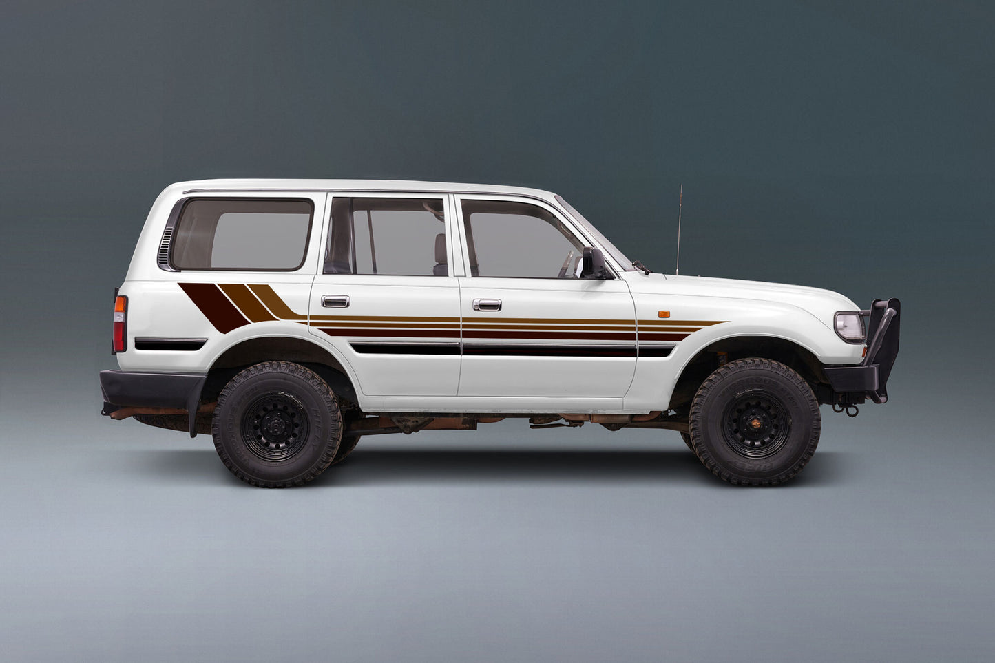 SEATTLE BODY DECAL KIT : 1990-1994 J80 TOYOTA LAND CRUISER (WAGON)