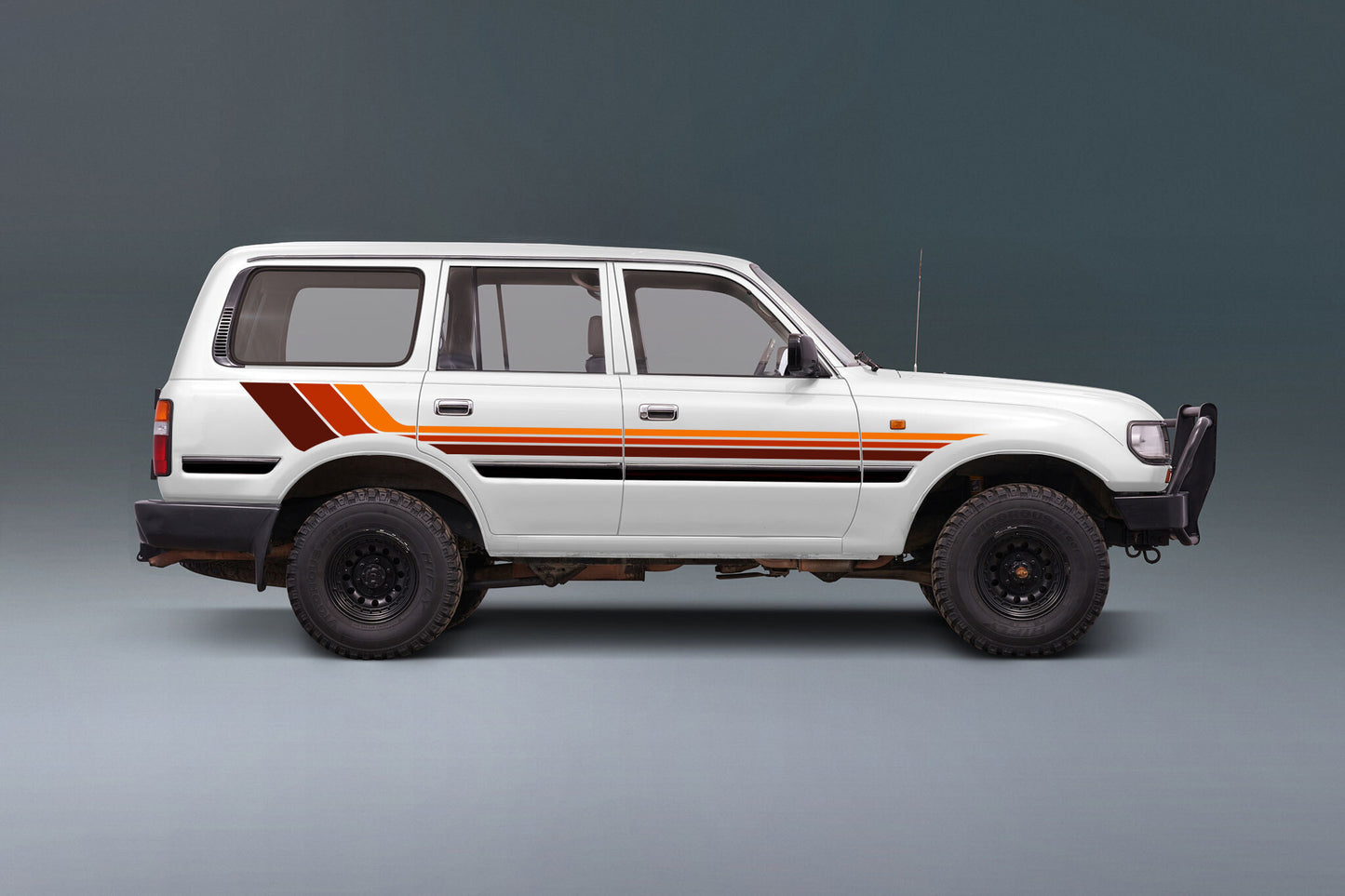 SEATTLE BODY DECAL KIT : 1990-1994 J80 TOYOTA LAND CRUISER (WAGON)