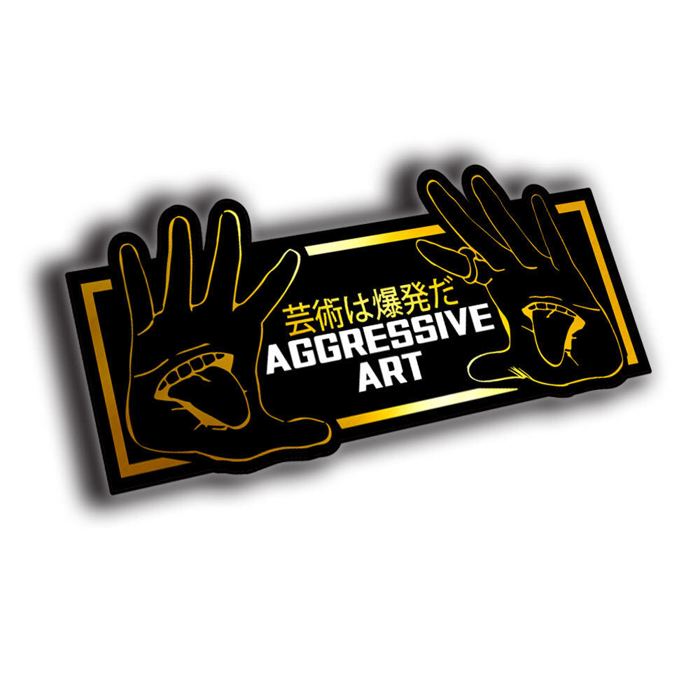 "AGGRESIVE ART" HANDS SLAP
