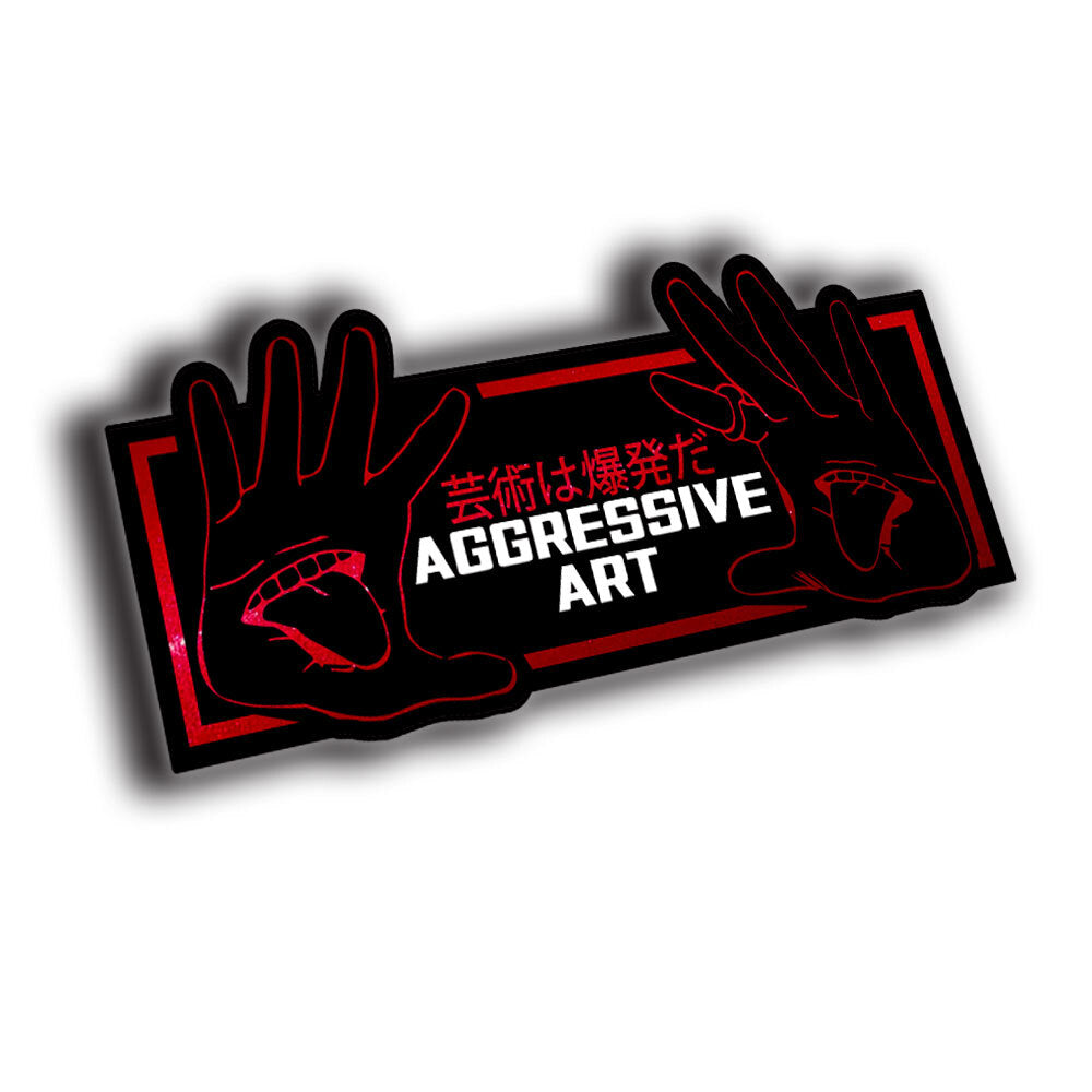 "AGGRESIVE ART" HANDS SLAP