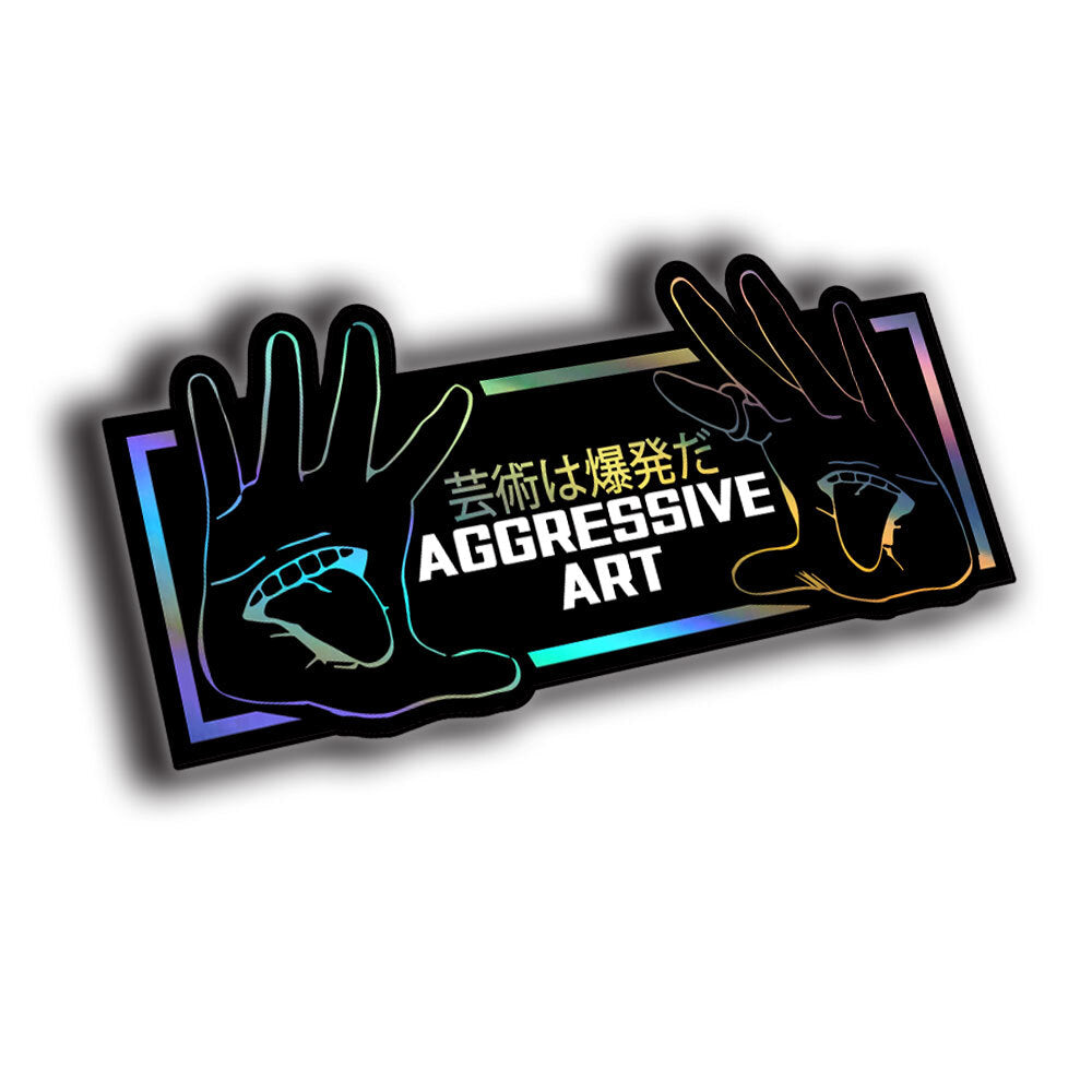 "AGGRESIVE ART" HANDS SLAP