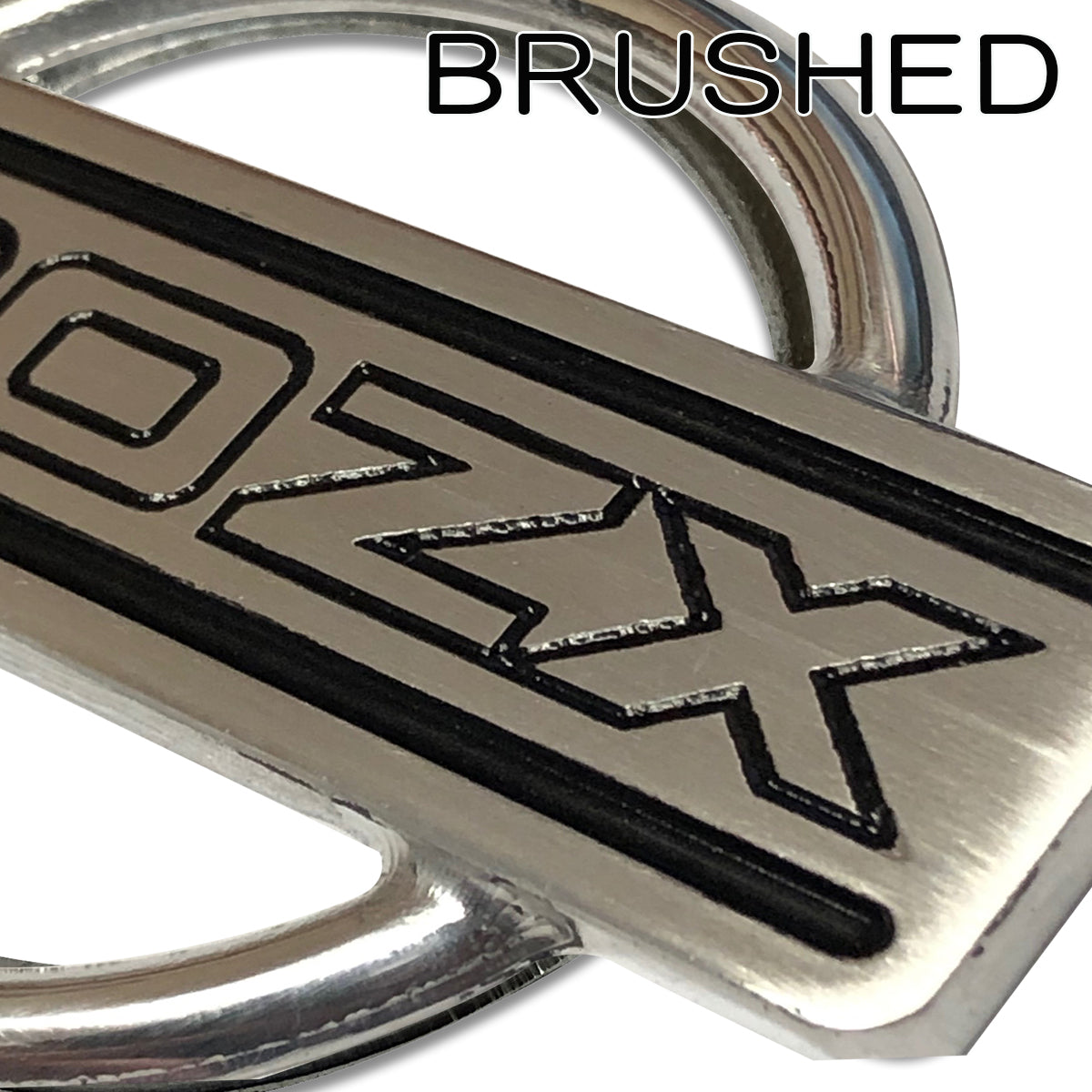 BILLET ALLOY NOSE-PANEL EMBLEM : NISSAN 300ZX (Z32)