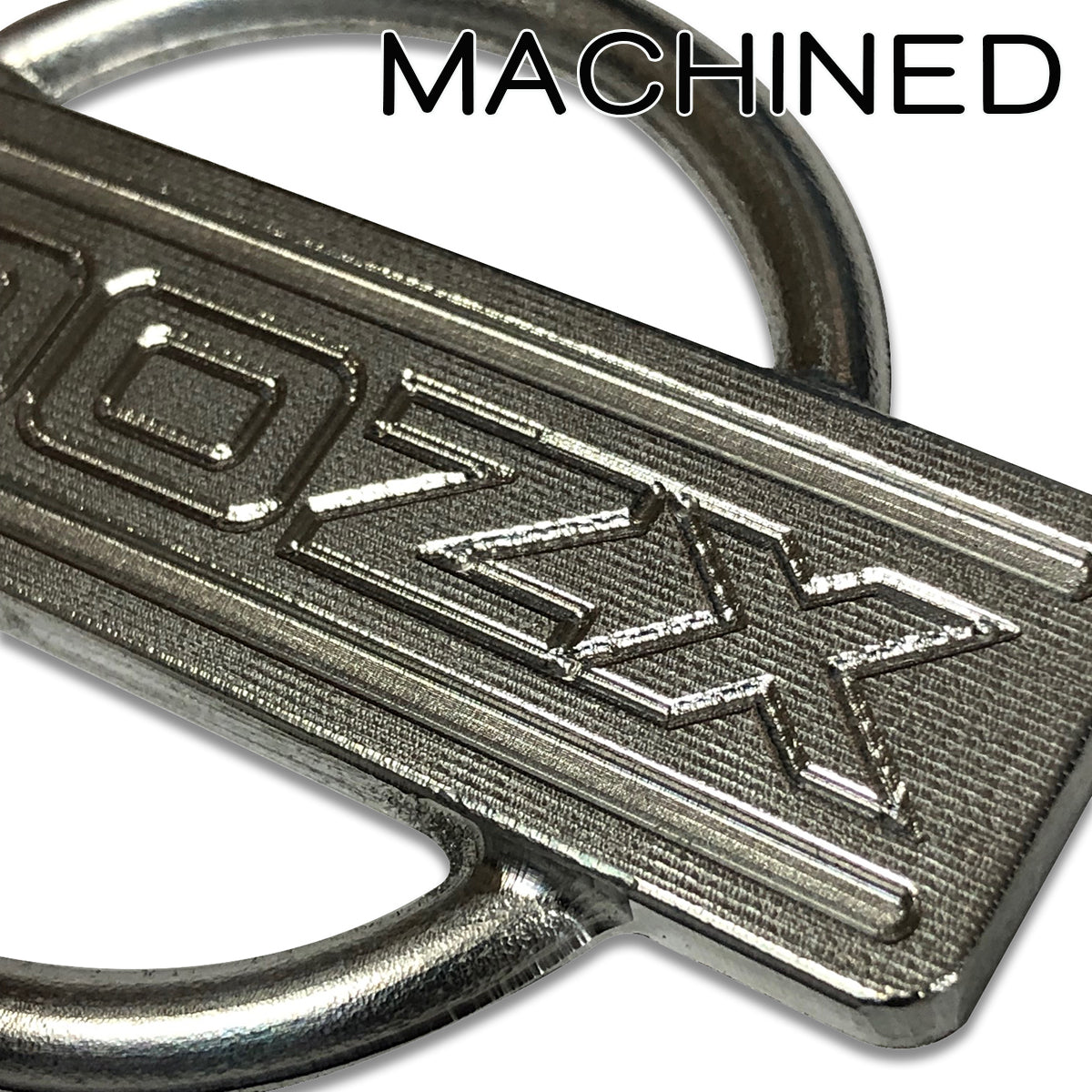 BILLET ALLOY NOSE-PANEL EMBLEM : NISSAN 300ZX (Z32)