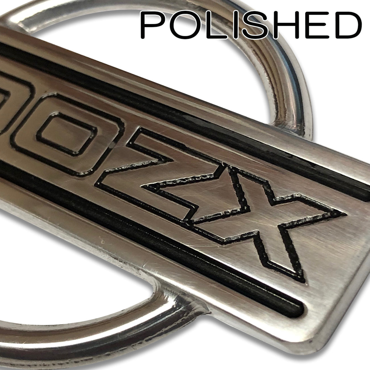 BILLET ALLOY NOSE-PANEL EMBLEM : NISSAN 300ZX (Z32)