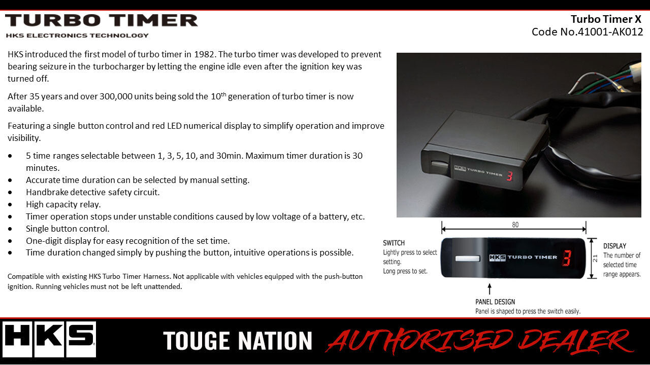 HKS TURBO TIMER X