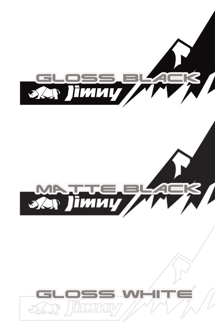 KOSCIUSZKO BODY DECAL KIT : SUZUKI JIMNY XL WAGON (JC74)