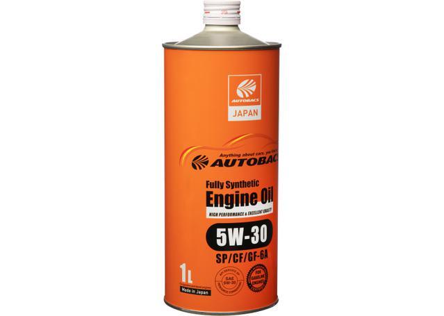 AUTOBACS 5W-30 FULL SYNTHETIC ENGINE OIL (SP/CF/GF-6A) (1-LITRE)