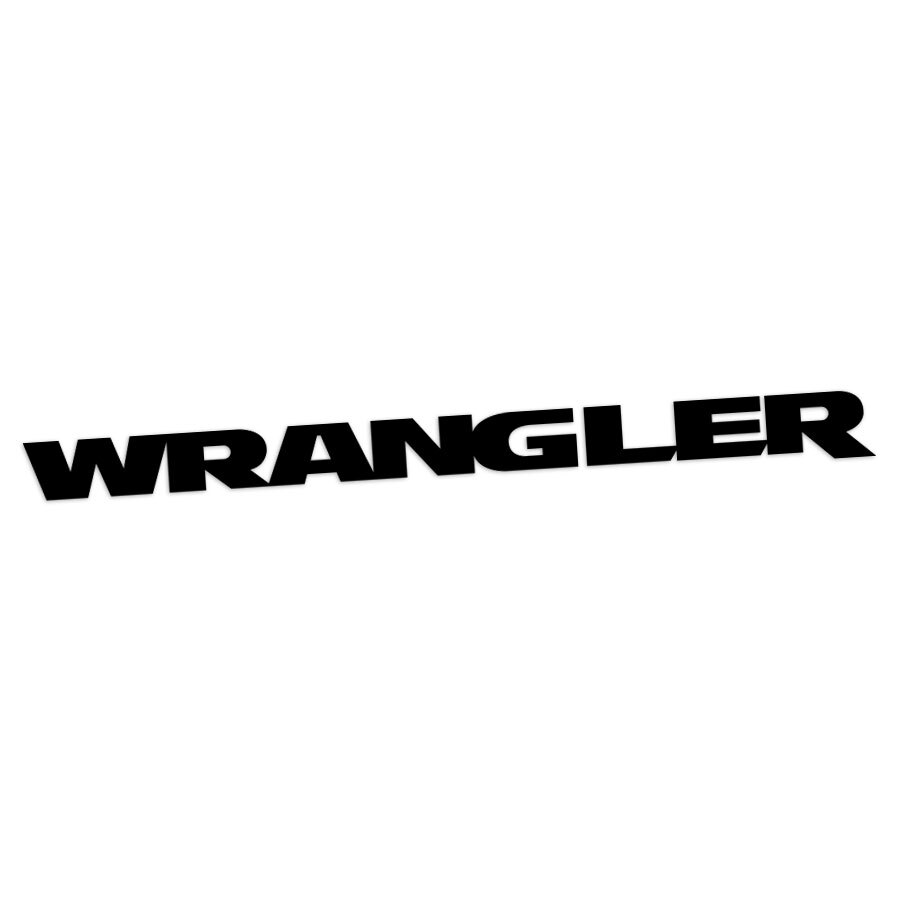 FRONT FENDER "WRANGLER" DECAL : JEEP WRANGER (JK)