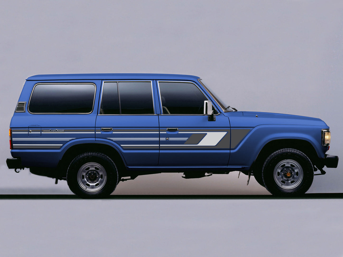 MACARTHUR BODY decal KIT : TOYOTA LAND CRUISER 60-SERIES