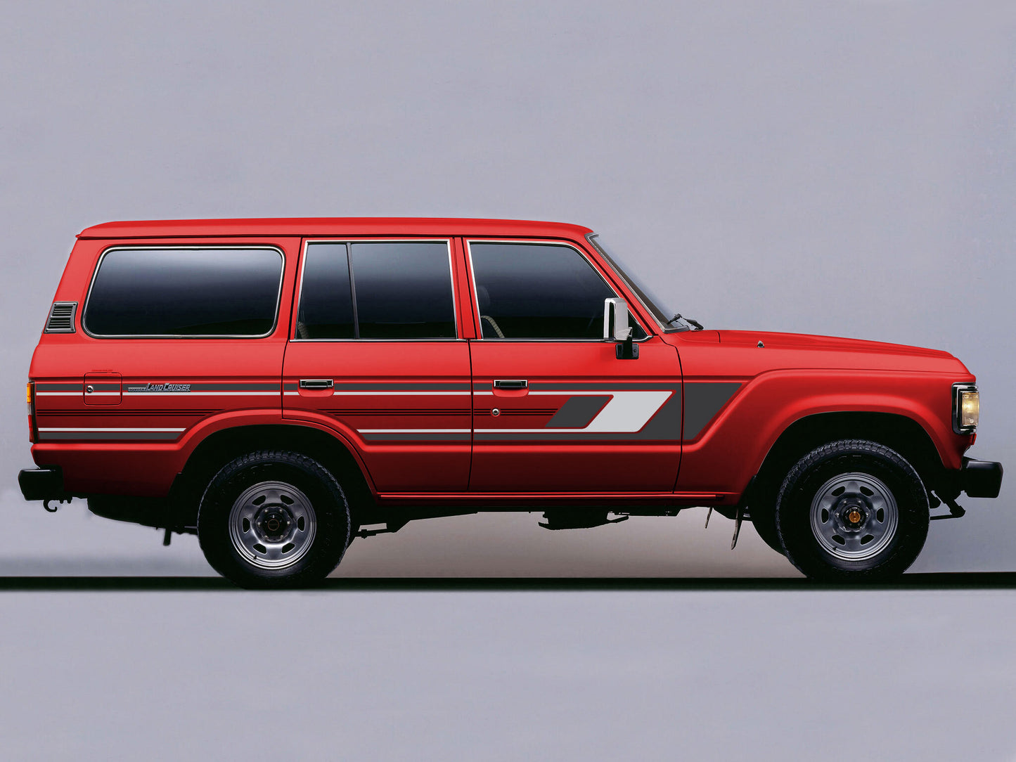 MACARTHUR BODY decal KIT : TOYOTA LAND CRUISER 60-SERIES