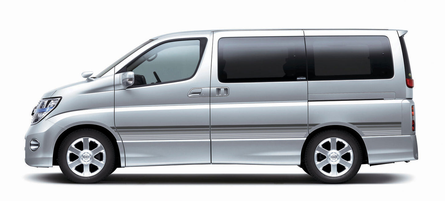BALMORAL BODY DECAL KIT : NISSAN ELGRAND (E51)