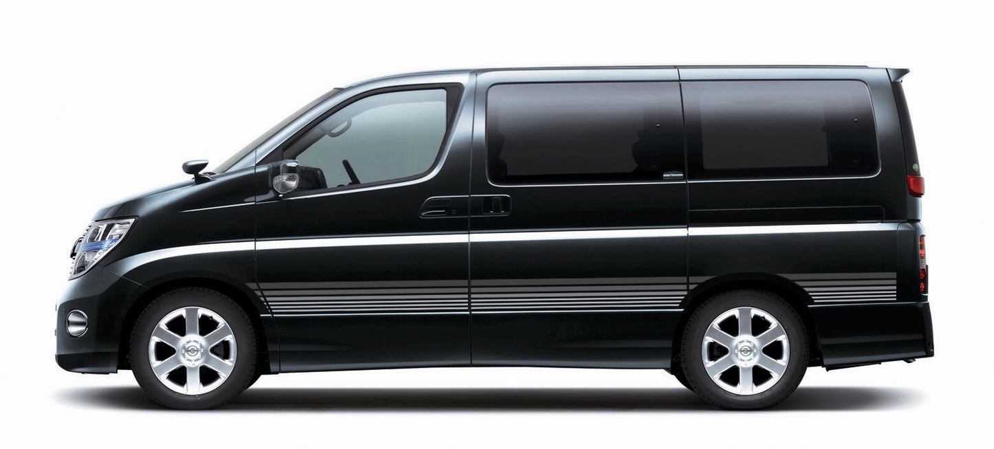 BALMORAL BODY DECAL KIT : NISSAN ELGRAND (E51)