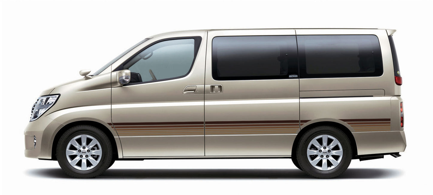 BALMORAL BODY DECAL KIT : NISSAN ELGRAND (E51)